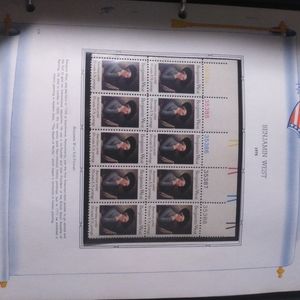 Benjamin West 1975 stamps
